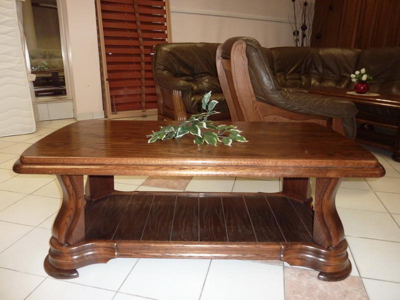 Konferenční stolek dubový